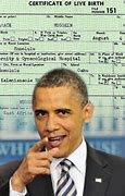 Image result for obama birth certificate