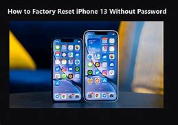 Image result for How to Factory Reset iPhone 13