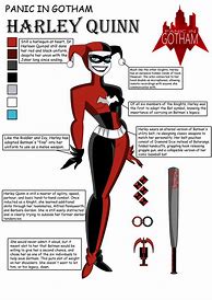 Image result for Harley Quinn Character Design