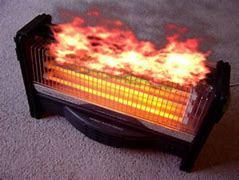Image result for Office Space Heater Fire