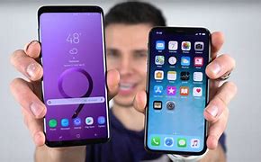 Image result for Samsung S9 vs iPhone X