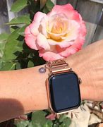 Image result for Rose Gold Apple Watch On Wrist