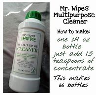 Image result for Mr Wipes Bio Home Multi-Purpose Cleaner