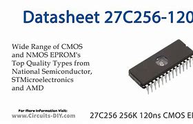 Image result for 28-Pin 27C256 EEPROM