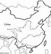 Image result for Ancient China Blank Map