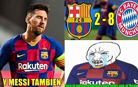 Image result for Memes Barca Bayern