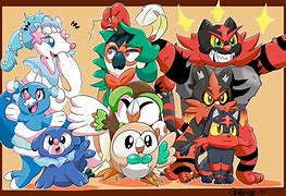 Image result for Alolan Starter Pokemon