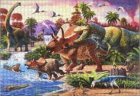 Image result for Dinosaurs and Mythical Beasts Puzzle