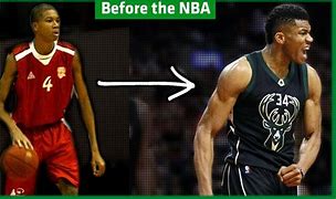 Image result for Giannis Antetokounmpo Then Vs. Now