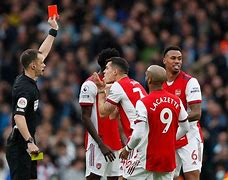 Image result for Arsenal Gibbs Red Card Twitter Reactions