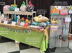 Image result for Craft Fair Booth Set Up Ideas