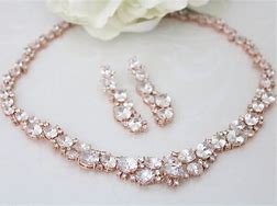 Image result for Rose Gold Jewelry Necklace