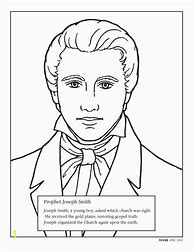 Image result for LDS Prophet Coloring Page