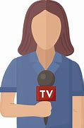 Image result for TV Reporter Clip Art