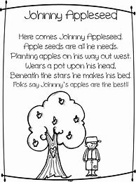 Image result for Johnny Appleseed Color Page