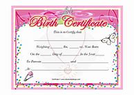 Image result for Baby Birth Information Template