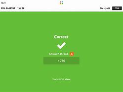 Image result for Kahoot Correct Answer