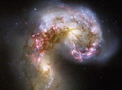 Image result for Antennae Galaxies Hubble