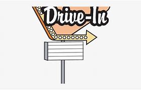 Image result for Old School Drive in Clip Art
