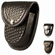 Image result for Brown Leather Handcuff Case