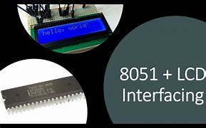 Image result for LCD Interface with 8051 Microcontroller