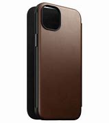 Image result for Nomad Brown Case On Blue iPhone 15 Pro