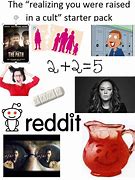 Image result for Cult Starter Pack Meme