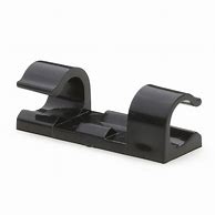 Image result for Self Adhesive Black Plastic Cable Clips