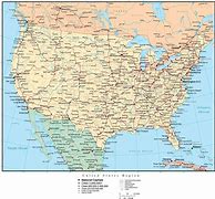 Image result for USA Map with Cities