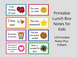 Image result for Lunch Box Cards