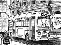 Image result for Rosa Parks at the Back of the Bus