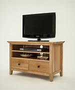 Image result for Small One Draw Wooden TV Stand