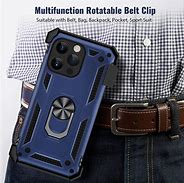 Image result for iPhone 13 Pro Max Holster Case with Belt Clip Plastic