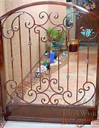 Image result for Wrought Iron Gate Accessories