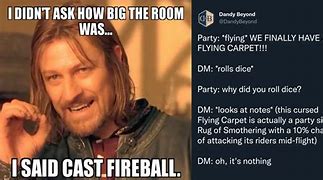 Image result for Dnd Party Memes