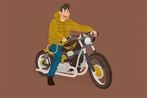 Image result for Chopper Motorcycle Cartoon