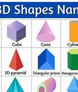 Image result for 3D Shapes with Names