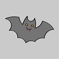 Image result for Cute Halloween Bat Drawing