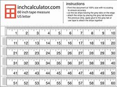 Image result for Free Printable Measuring Tape