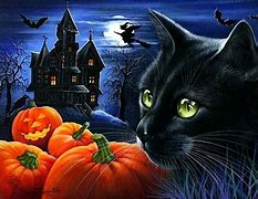 Image result for Halloween Cat Desktop