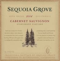 Bildergebnis für Sequoia Grove Cabernet Sauvignon Stagecoach