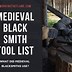 Image result for Medieval Blacksmith Tools