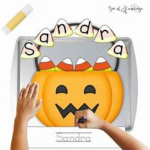 Image result for Halloween Name Craft