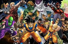 Image result for Street Fighter Dragon Ball Z