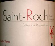 Image result for Saint Roch Languedoc Cotes Roussillon Grenache Blanc Marsanne Vieilles Vignes