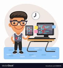 Image result for Coding Cartoon