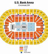 Image result for U.S. Bank Arena Seating Chart with Rows