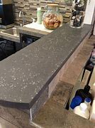 Image result for Black Polished Concrete Countertops