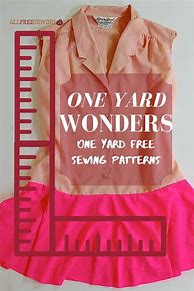 Image result for 1 Yard Sewing Projects
