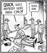 Image result for Funny CPR Clip Art